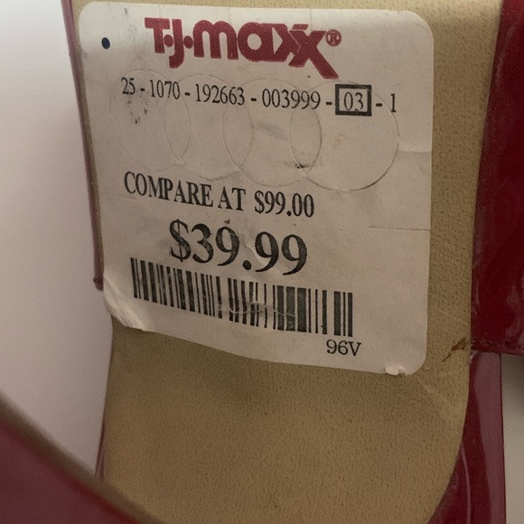 Enzo Angiolini Red Platform Heels ❤️ 👠 - Picture 6 of 12